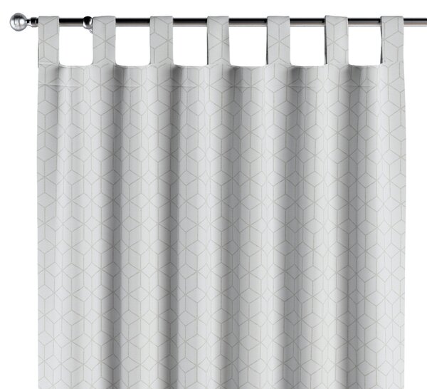 Tab top curtain