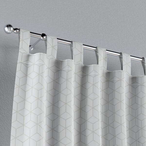 Tab top curtain