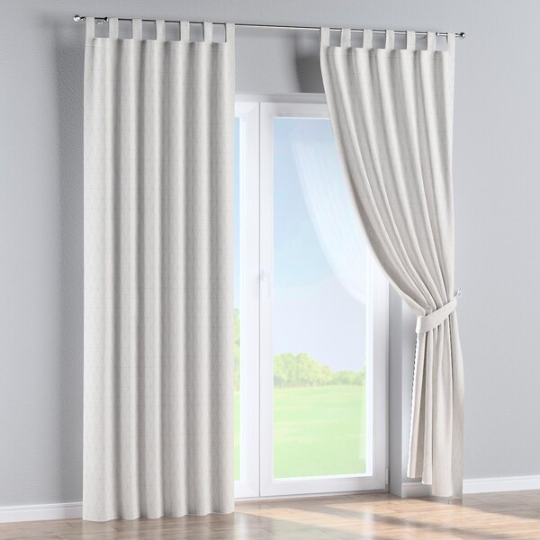 Tab top curtain