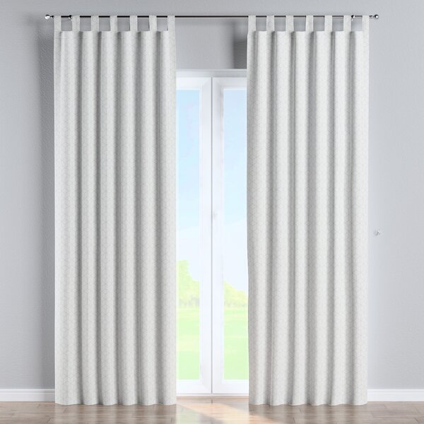 Tab top curtain
