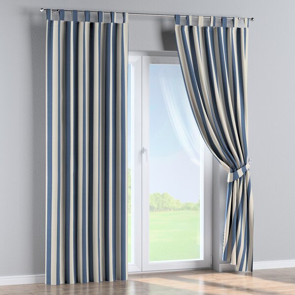 Tab top curtain