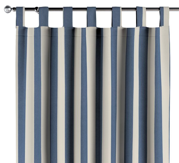 Tab top curtain