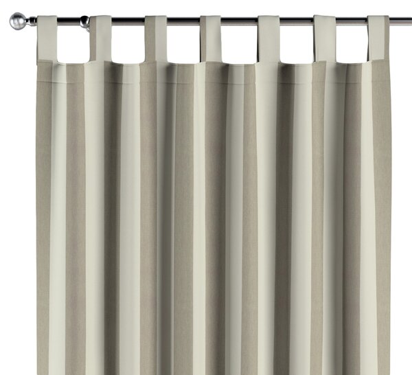 Tab top curtain