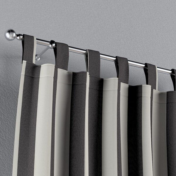 Tab top curtain