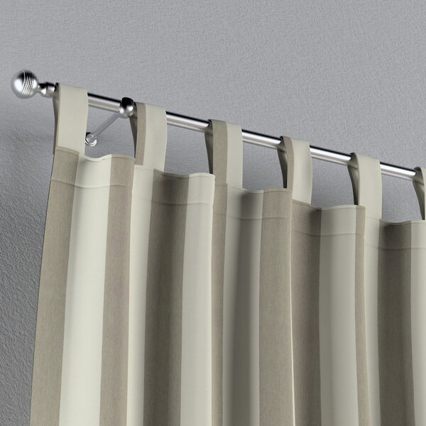 Tab top curtain