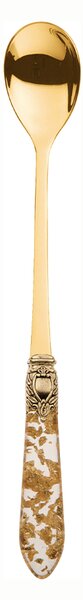 OXFORD GOLD 6 LONG DRINK SPOONS - Gold