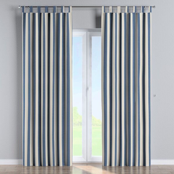 Tab top curtain