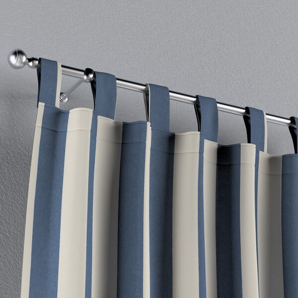 Tab top curtain