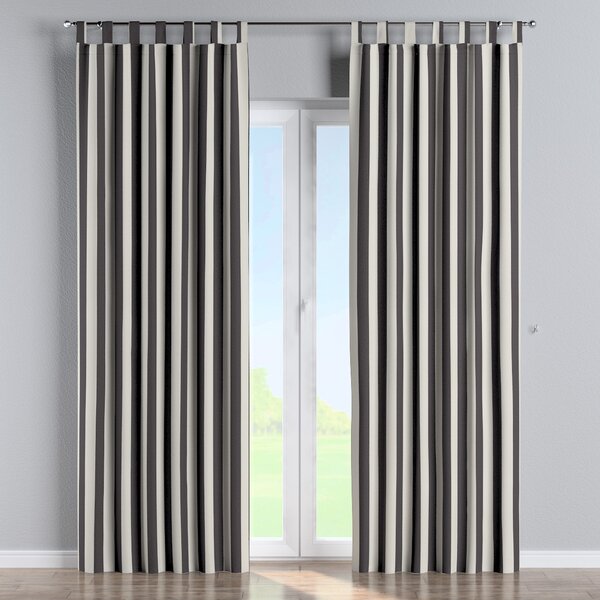 Tab top curtain