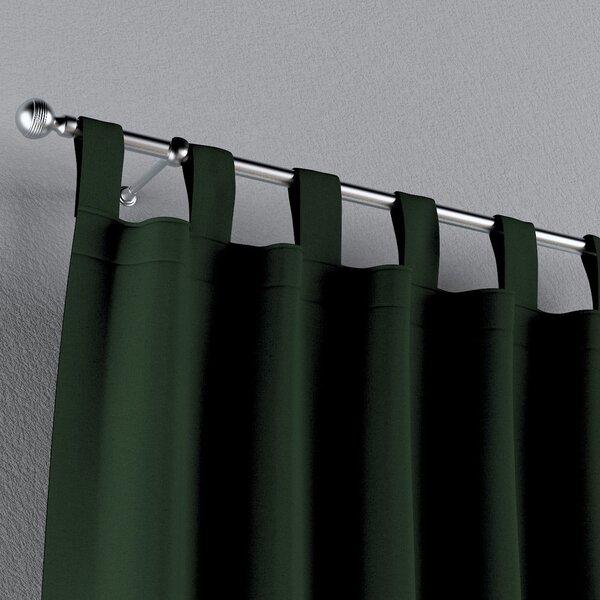 Tab top curtain