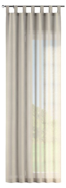 Tab top curtain