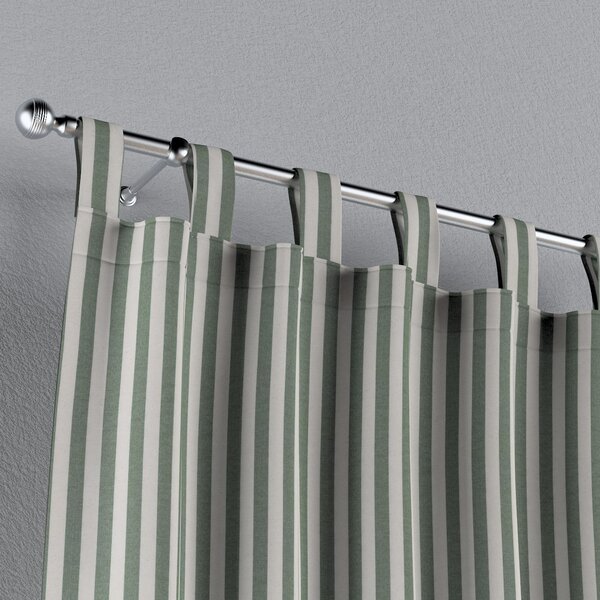 Tab top curtain