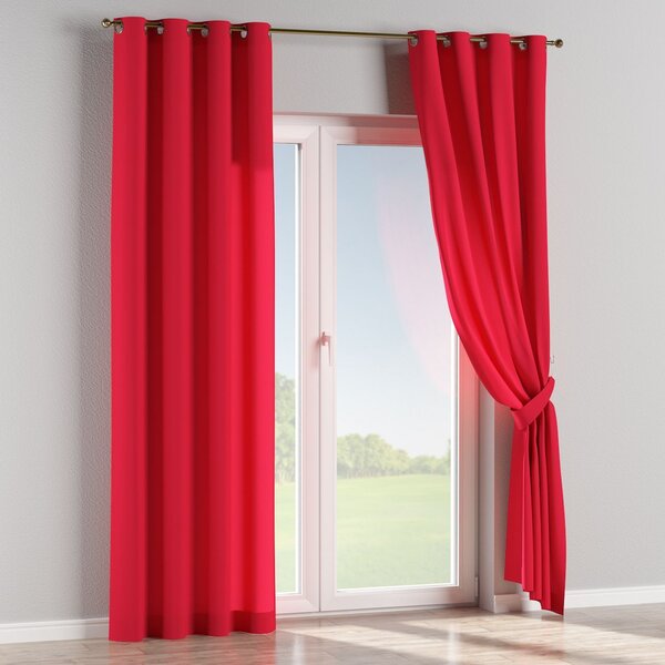 Eyelet curtain