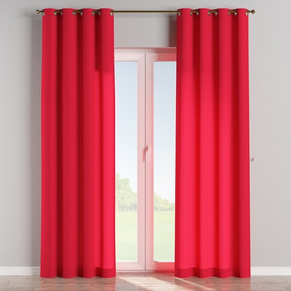 Eyelet curtain