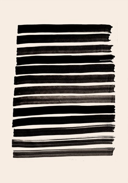 Illustration Stripes_Beige, 1x Studio II, (26.7 x 40 cm)