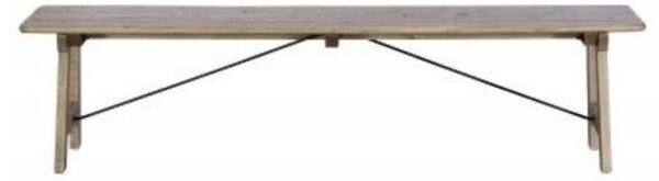 Lark 150cm Light Reclaimed Wood Dining Bench