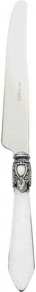 OXFORD OLD SILVER-PLATED RING 6 TABLE KNIVES - White