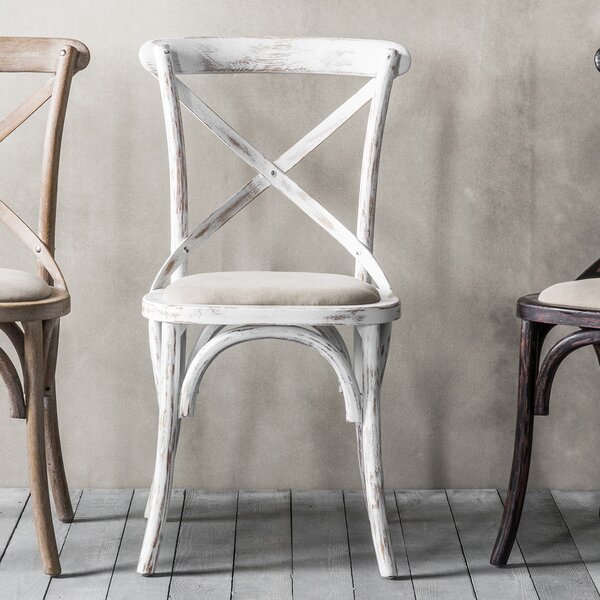 CafÃ© Oak Dining Chair - White (Set of 2)