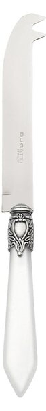 OXFORD OLD SILVER-PLATED RING CHEESE 2 POINTS "DEER" KNIFE - White