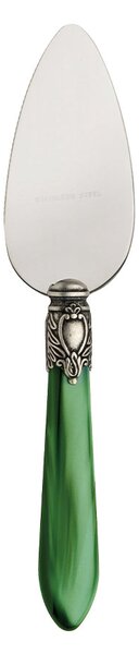 OXFORD OLD SILVER-PLATED RING PARMESAN AND HARD CHEESES KNIFE - Green