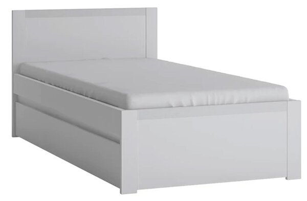 Novi Modern Alpine Wooden White Bed
