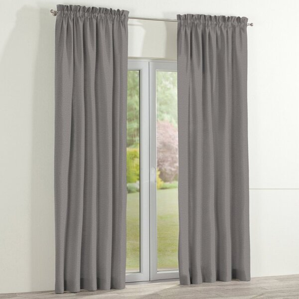 Slot and frill curtain