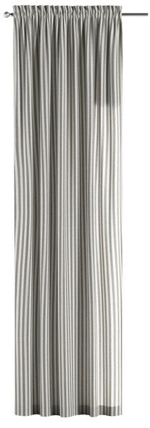 Slot and frill curtain
