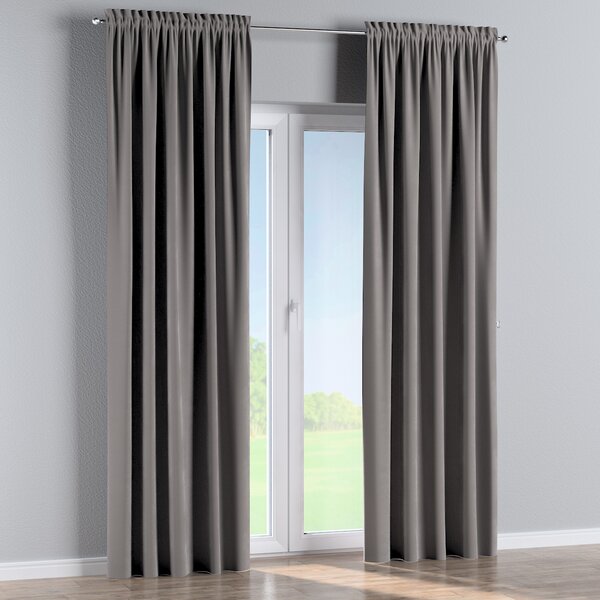 Slot and frill curtain