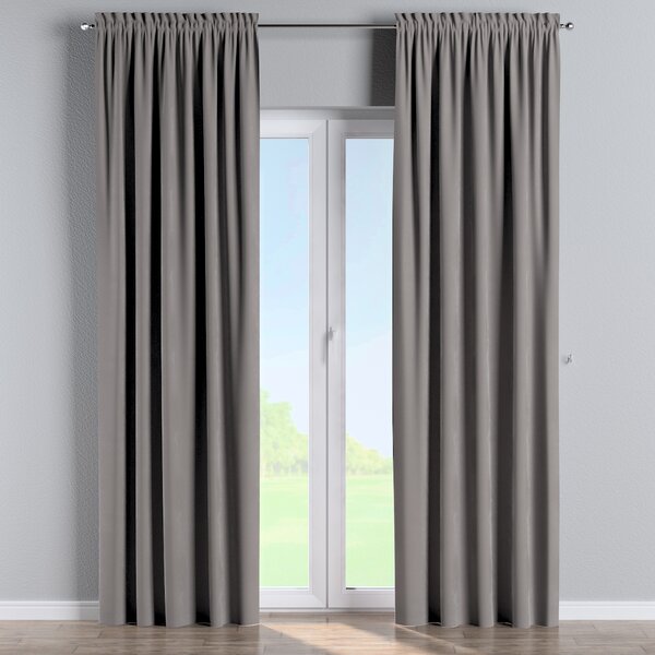 Slot and frill curtain