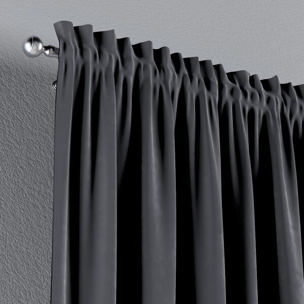 Slot and frill curtain