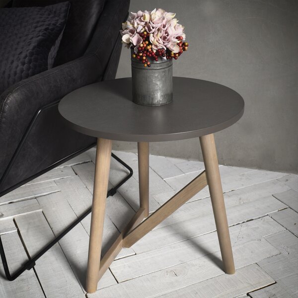Claus Mindy Ash Side Table - Grey