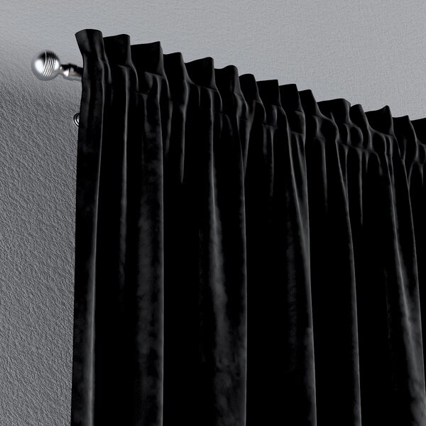 Slot and frill curtain