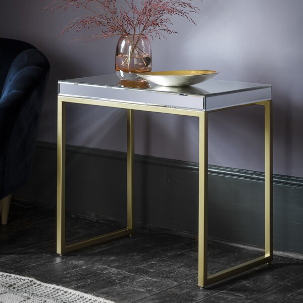 Pippy Metal Side Table - Champagne