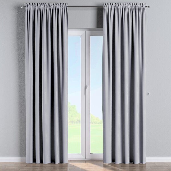 Slot and frill curtain