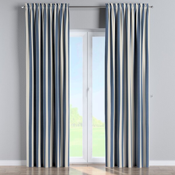 Slot and frill curtain