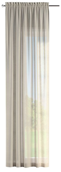 Slot and frill curtain