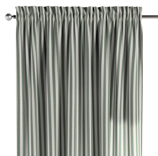 Slot and frill curtain