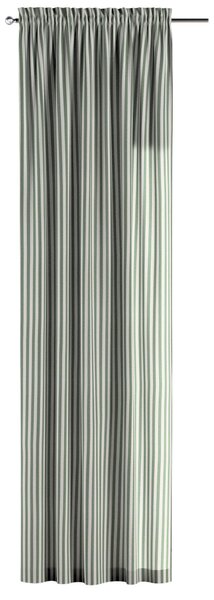 Slot and frill curtain