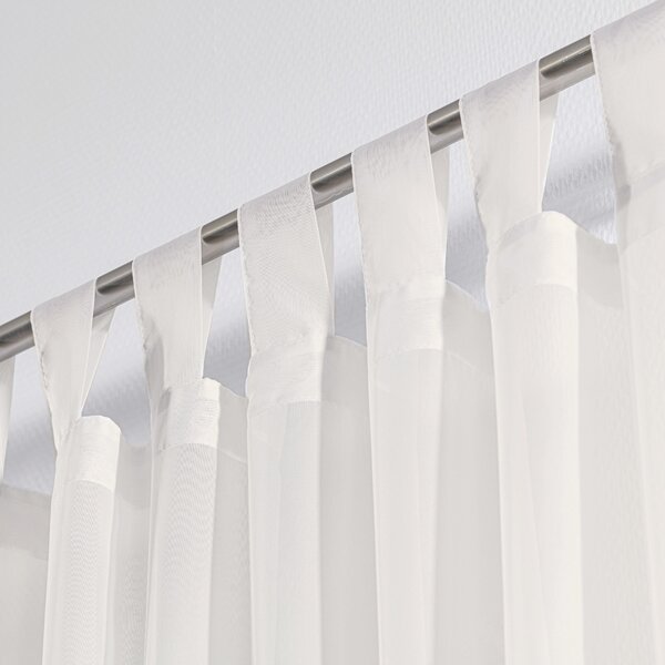 Tab top voile/net curtains