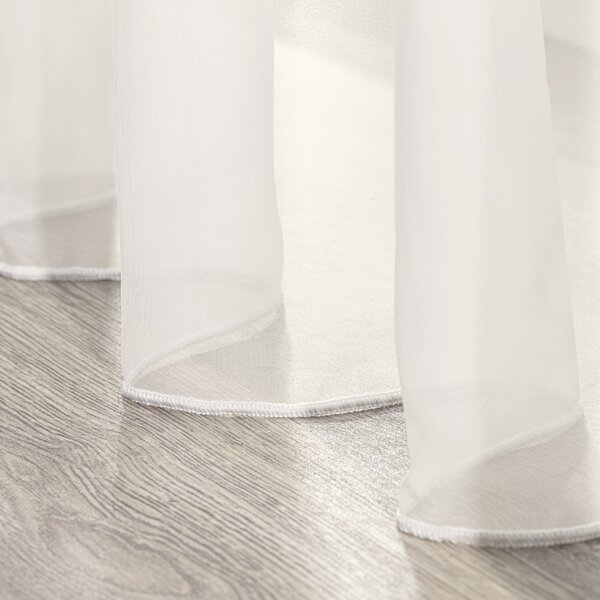 Tab top voile/net curtains