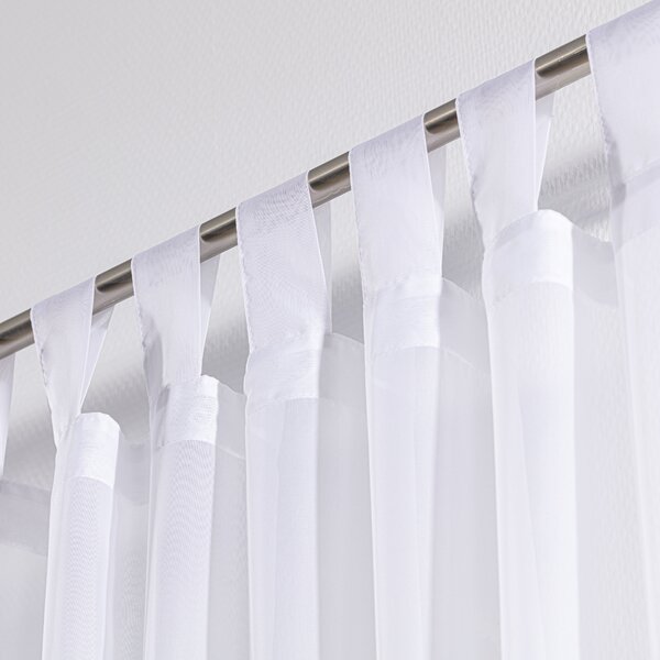 Tab top voile/net curtains