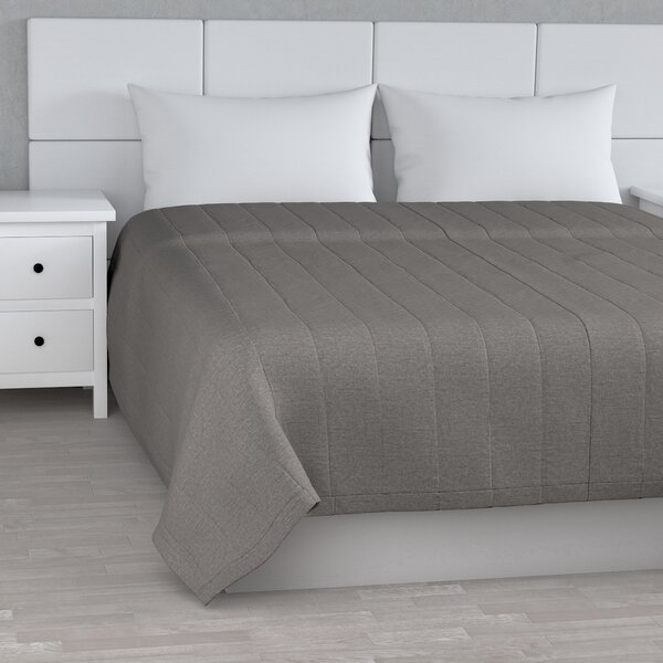 Stripe quilted throw