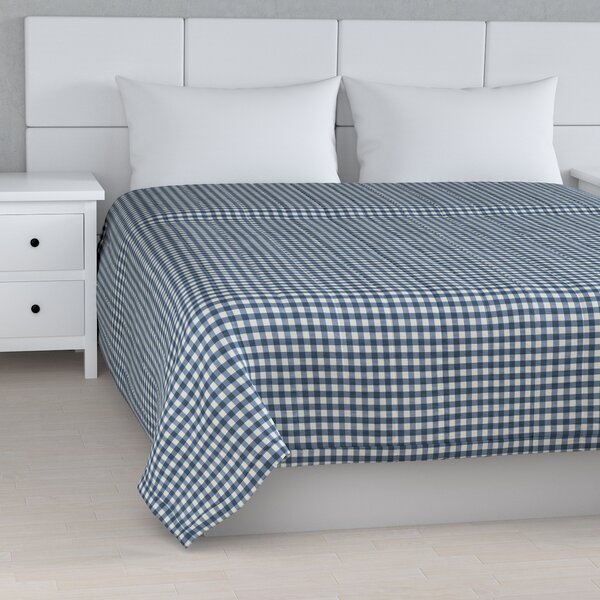 Stripe quilted throw