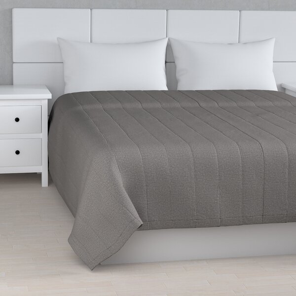 Stripe quilted throw