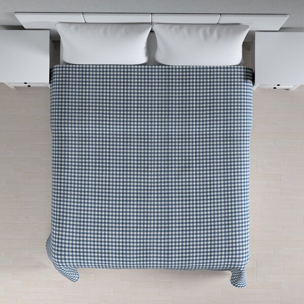 Stripe quilted throw