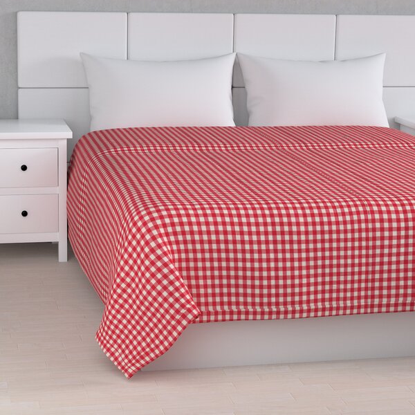 Stripe quilted throw