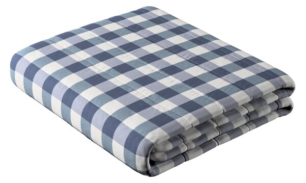 Stripe quilted throw