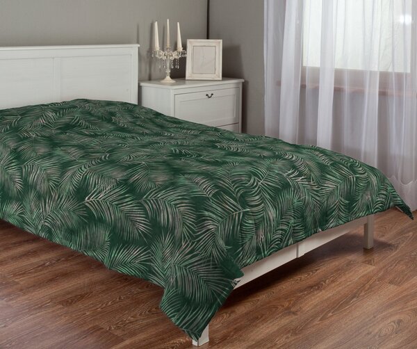 Stripe quilted throw