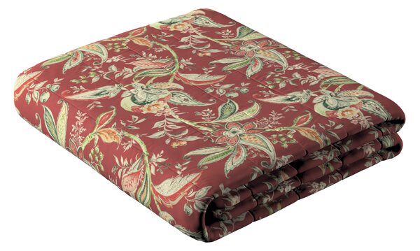 Stripe quilted throw