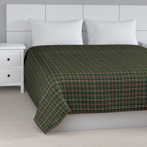 Stripe quilted throw